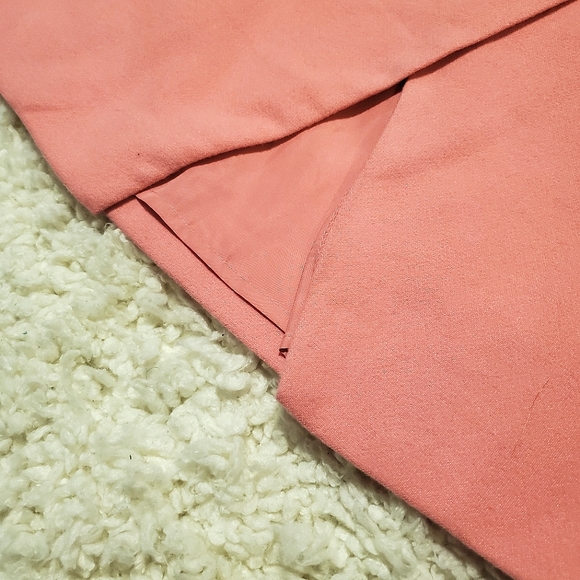 NWT LOFT Petite Pink Wool Soft Pencil Skirt 14P - Picture 3 of 14